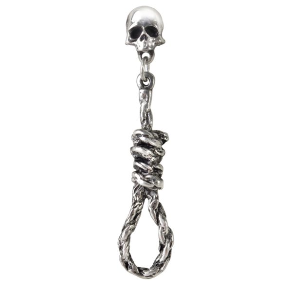 le grand escompte Alchemy Metal-Wear Clou D’Oreille ‘Hangmans Noose’ 1