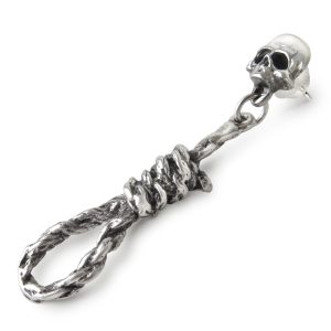 le grand escompte Alchemy Metal-Wear Clou D’Oreille ‘Hangmans Noose’ 6