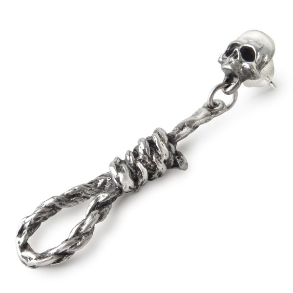le grand escompte Alchemy Metal-Wear Clou D’Oreille ‘Hangmans Noose’ 3