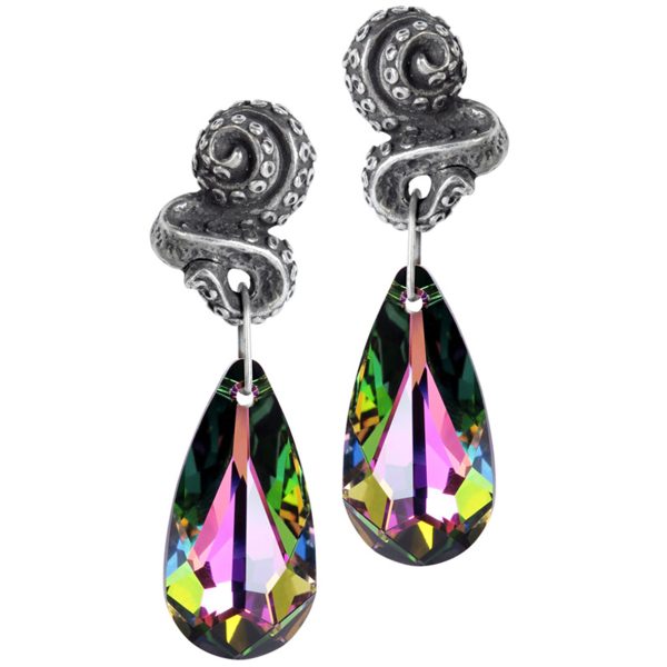 site soldes ALCHEMY GOTHIC Clous D’Oreilles ‘Kraken’ 1