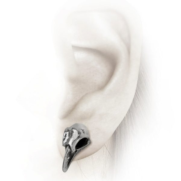 site pas cher ALCHEMY GOTHIC Clous D’Oreilles ‘Rabeschadel’ 3