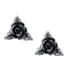 mode pas cher ALCHEMY GOTHIC Clous D’Oreilles ‘Ring O’Roses’ 16