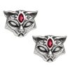 ALCHEMY GOTHIC Clous D’Oreilles ‘Sacred Cat’ Prix très abordable 7