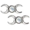 boutiqued en ligne ALCHEMY GOTHIC Clous D’Oreilles ‘Triple Goddess’ 8