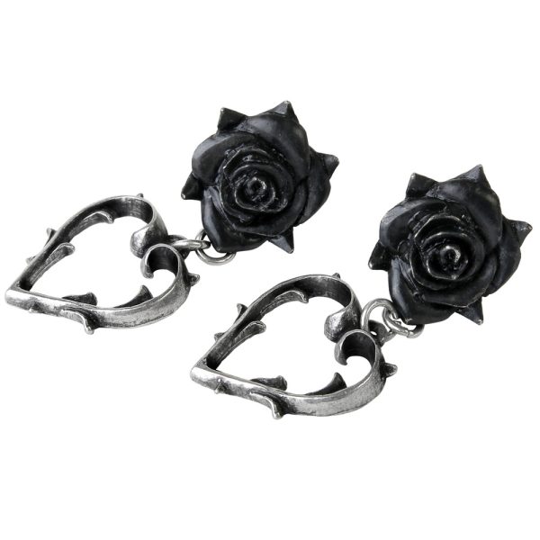 ALCHEMY GOTHIC Clous D’Oreilles ‘Wounded Love’ jusqu'à 4