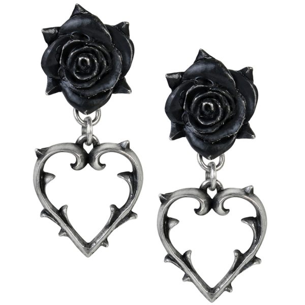 ALCHEMY GOTHIC Clous D’Oreilles ‘Wounded Love’ jusqu'à 1