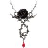 grossiste en ligne ALCHEMY GOTHIC Collier ‘Carpathian Rose’ 14