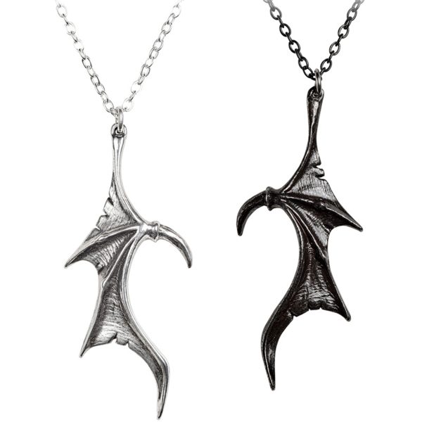ALCHEMY GOTHIC Collier Couple/Amitié ‘Darkling Heart’ prix de gros 4