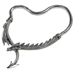 remise en ligne ALCHEMY GOTHIC Collier ‘Dragon’s Lure’ 11