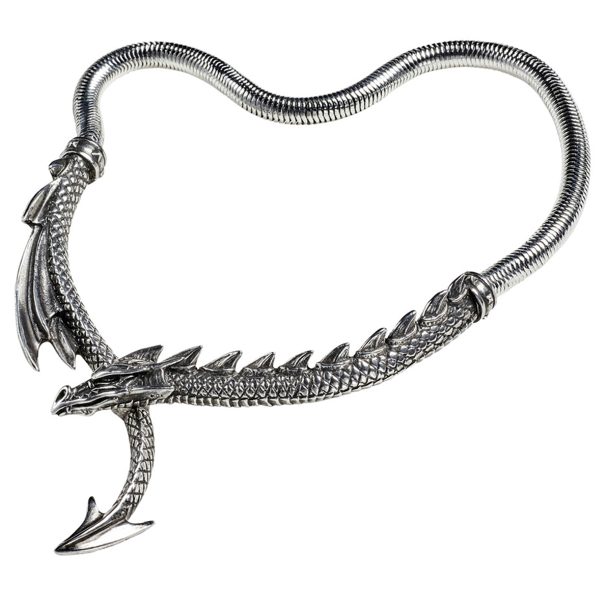 remise en ligne ALCHEMY GOTHIC Collier ‘Dragon’s Lure’ 3