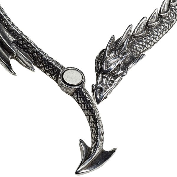 remise en ligne ALCHEMY GOTHIC Collier ‘Dragon’s Lure’ 5