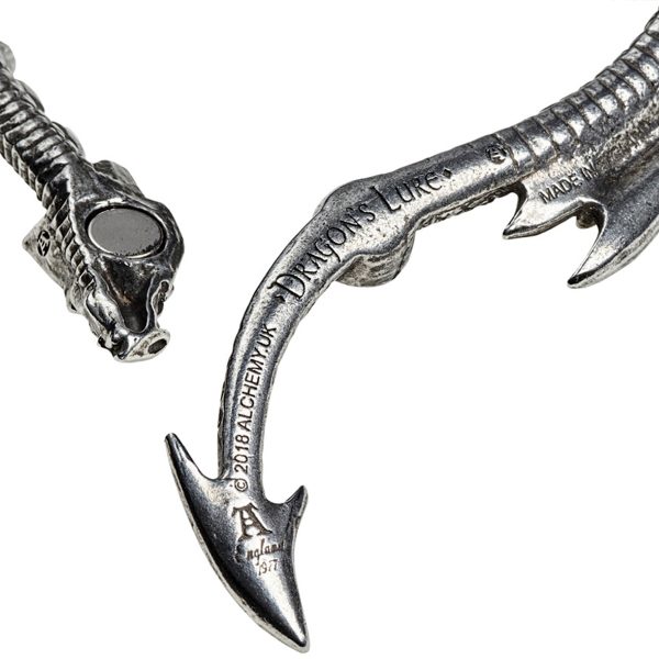 remise en ligne ALCHEMY GOTHIC Collier ‘Dragon’s Lure’ 6