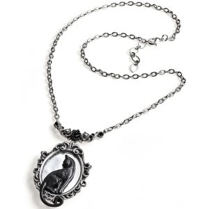 ALCHEMY GOTHIC Collier ‘Feline Felicity’ des prix incroyables 7