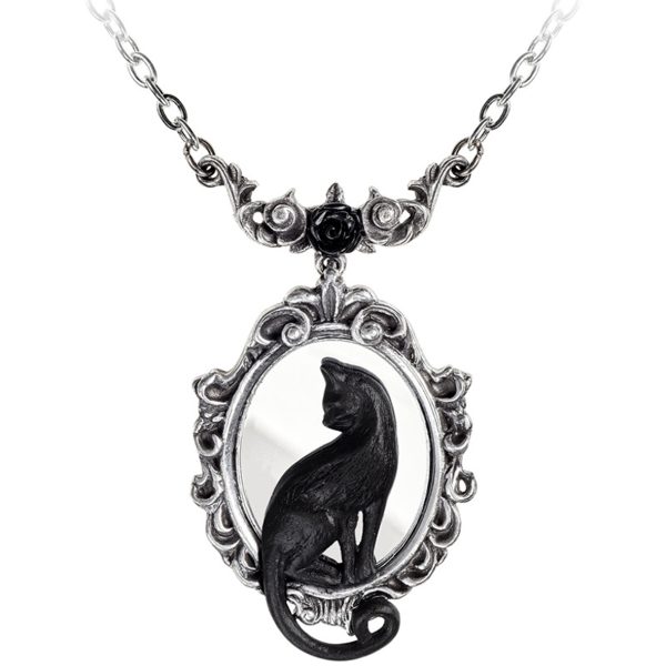 ALCHEMY GOTHIC Collier ‘Feline Felicity’ des prix incroyables 1