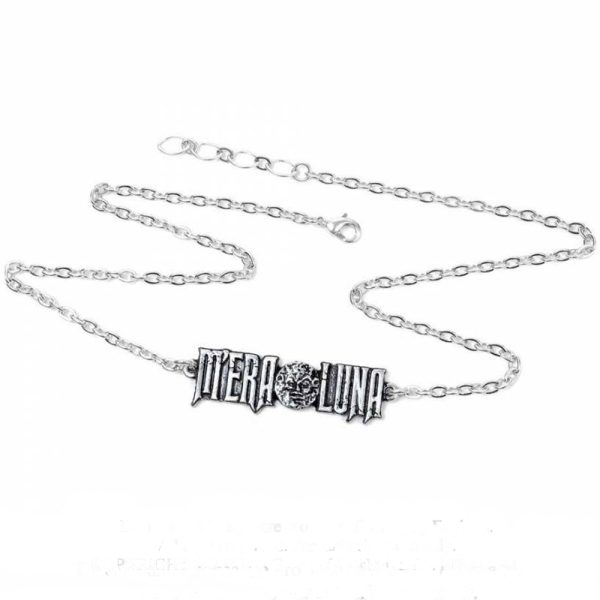 pas cher ALCHEMY GOTHIC Collier ‘M’era Luna Moon Logo’ 3