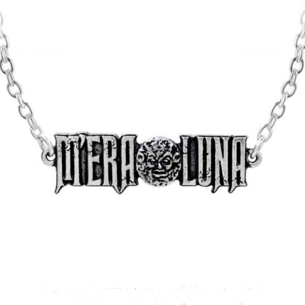 pas cher ALCHEMY GOTHIC Collier ‘M’era Luna Moon Logo’ 1