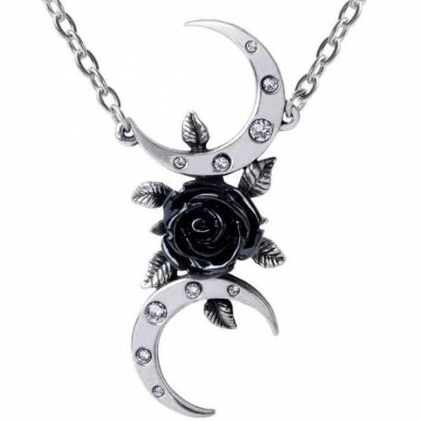 grossiste ALCHEMY GOTHIC Collier ‘The Black Goddess’ 1