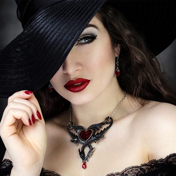 ALCHEMY GOTHIC Collier ‘The Confluence Of Opposites’ mode pas cher 3