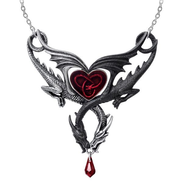 ALCHEMY GOTHIC Collier ‘The Confluence Of Opposites’ mode pas cher 1