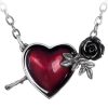 ALCHEMY GOTHIC Collier ‘Wounded By Love’ pas cher 8