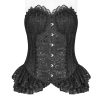 Pyon Pyon Corset ‘Amuria’ En Jacquard Noir en promotion 10