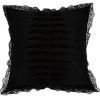PUNK RAVE Coussin Décoratif ‘Ribcage’ Noir Et Rouge pas cher 22