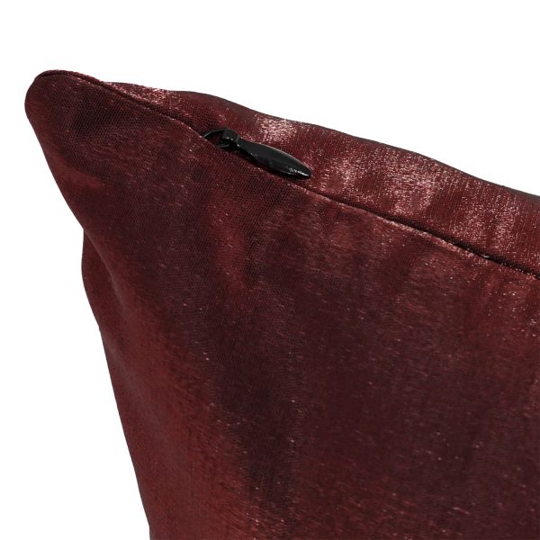 DEVIL FASHION Coussin Gothique ‘Cross-Shaped’ Bordeaux Et Noir magasins pour 10