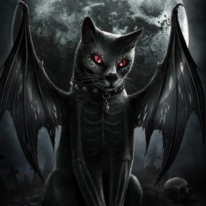 Spiral Direct Couverture Polaire ‘Vamp Cat’ Imprimée Recto-Verso france en ligne 6