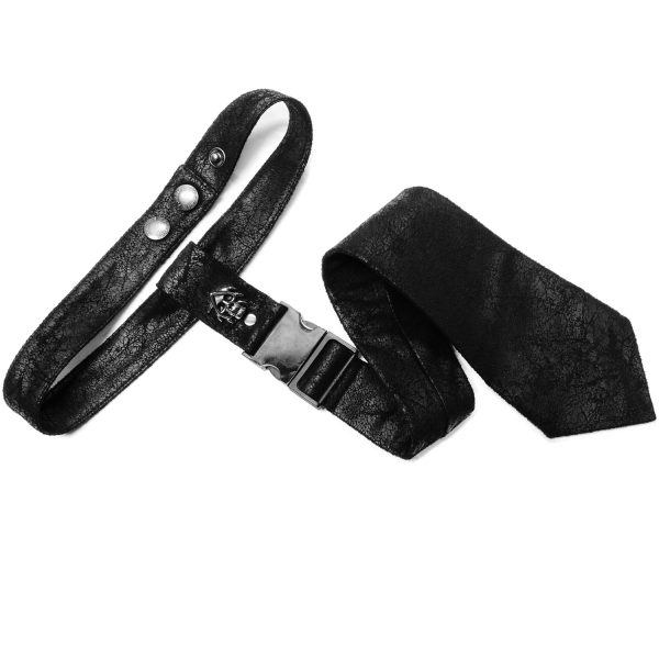 PUNK RAVE Cravate ‘Punk Stylish’ Noire ultratendance 8