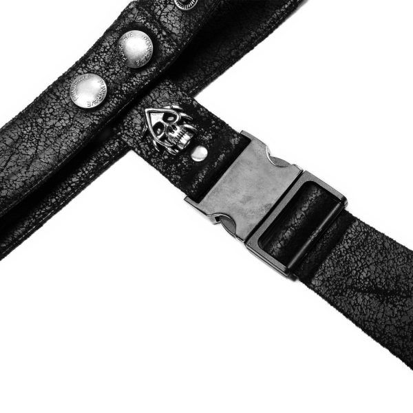 PUNK RAVE Cravate ‘Punk Stylish’ Noire ultratendance 9