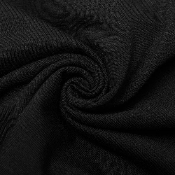 france PUNK RAVE Crop Top à Manches Longues ‘Dark Desire’ Noir 12