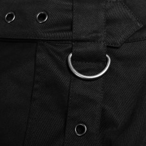 PUNK RAVE Demi-Jupe ‘Hegoa’ Noire en ligne 38