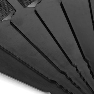 PUNK RAVE Eventail ‘Gothic Spiked’ Noir achat pas cher 27