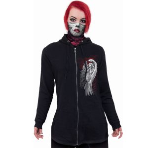 marques pas cher Spiral Direct Foulard Multifonctions ‘Blood Rose’ Noir 12