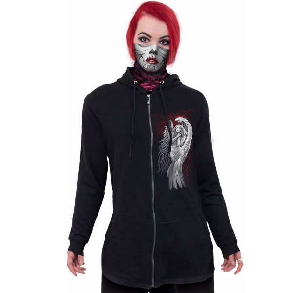marques pas cher Spiral Direct Foulard Multifonctions ‘Blood Rose’ Noir 4