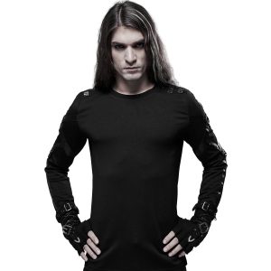outlet soldes PUNK RAVE Gants Gothiques ‘Astaroth’ Noirs 17