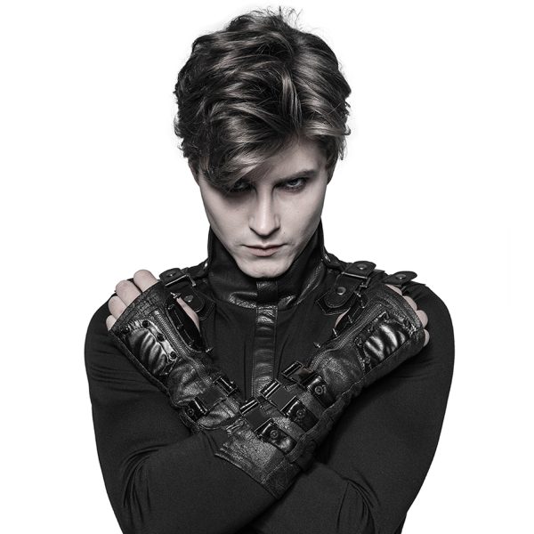 De Qualité PUNK RAVE Gants Gothiques Pour Hommes ‘Assassin’s Creed’ Avec… 3