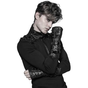 De Qualité PUNK RAVE Gants Gothiques Pour Hommes ‘Assassin’s Creed’ Avec… 17