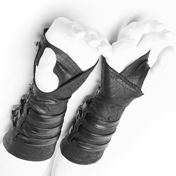 De Qualité PUNK RAVE Gants Gothiques Pour Hommes ‘Assassin’s Creed’ Avec… 6