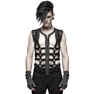 grande surprise PUNK RAVE Gants ‘Mad Max’ Gris 27