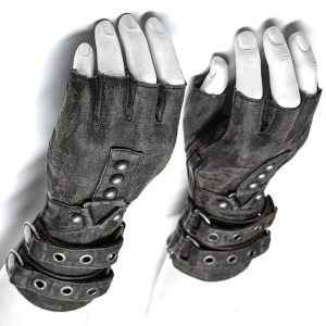 grande surprise PUNK RAVE Gants ‘Mad Max’ Gris 29
