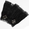 prix de gros PUNK RAVE Gants Steampunk ‘Eulalie’ En Dentelle Noire 41