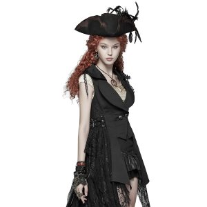 PUNK RAVE Gants Steampunk ‘Gears And Spikes’ En Dentelle remise en ligne 13