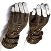 PUNK RAVE Gants Steampunk ‘Mad Max’ Marrons boutiqued en ligne 35