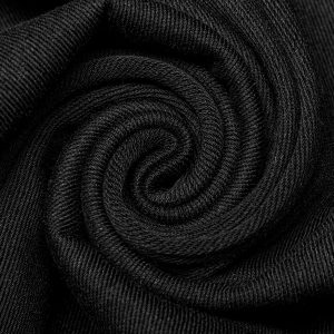 mode PUNK RAVE Gilet à Glissière Asymétrique ‘Xanthus’ Noir 45