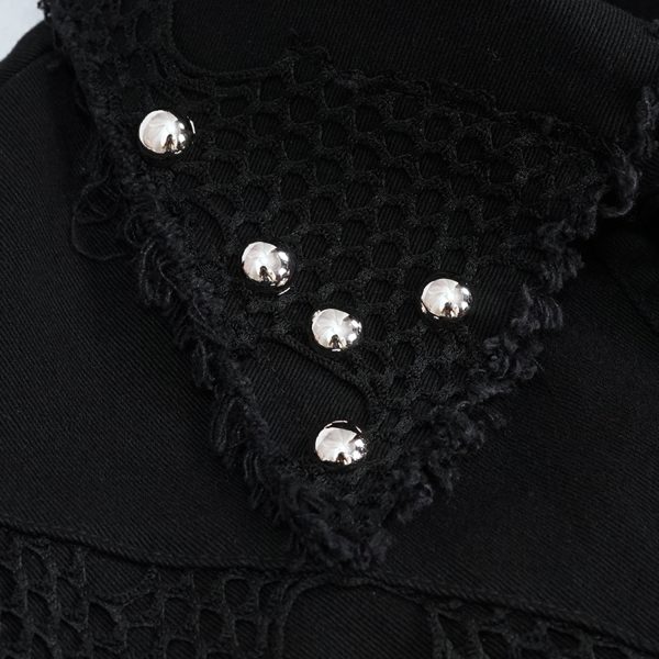 Couleurs variées DEVIL FASHION Gilet ‘Distressed Heavy Metal’ Noir 19