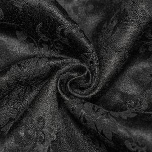 meilleur service PUNK RAVE Gilet Gothique à Revers ‘Saphrax’ Noir 48