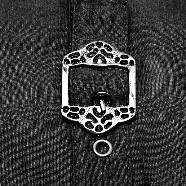 PUNK RAVE Gilet Gothique ‘NightDreamer’ Noir se précipiter pour acheter 11