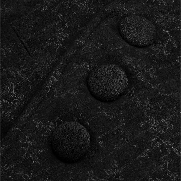 Acheter PUNK RAVE Gilet Gothique ‘Nostalgic Lover’ Noir 13