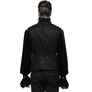 Acheter PUNK RAVE Gilet Gothique ‘Nostalgic Lover’ Noir 19